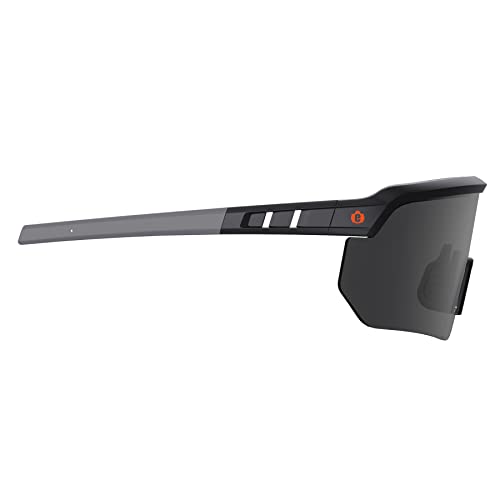 Ergodyne Skullerz Aegir Safety Glasses, ANSI Z87.1+ - color: Smoke Lens