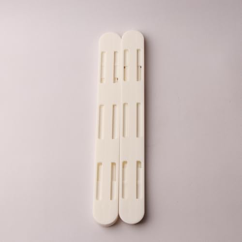 A Pair of No-Drill Silent Drawer Slides, Excluding Storage Box.Kitchen Cabinet Pull Out Tracks, Installation Adjustable Storage Organizer for Wardrobe, Bathroom, Pantry