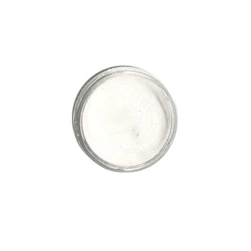 Posh Chalk PC0406 Aqua Patina - Snow White 30ml - Water-Based Gilding Wax - Vibrant + Deep Color - Bright + Shiny FInish - DIY Craft Upcycling Furniture Paint - Indoor + Outdoor Use - color: Snow White