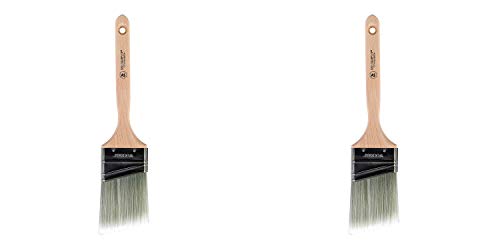 Wooster Brush 5221-2-1/2 Silver Tip Angle Sash Paintbrush, 2-1/2-Inch (Pack of 6) - size: 2 1/2" (2 Count)