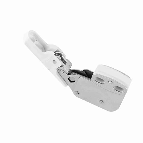 Rengue Cabinet Hardware Push to Open Cabinet Latch Touch Catch ABS Spring Release Door Opener, No Handle Press Latch for Kitchen Cupboard Bedroom Wardrobe Inset Rebated Butt Doors,