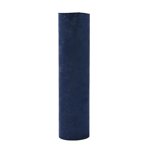 Suede Fabric Car Vinyl Wrap Sticker Sheet, 29.53"x60", DarkBlue - color: Dark blue, size: 29.53" x 60"
