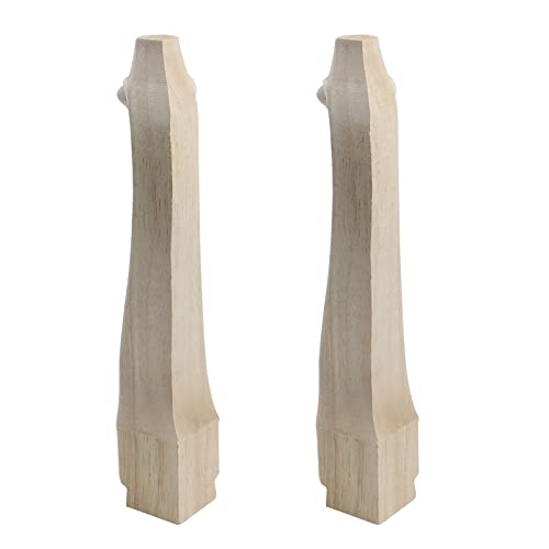 T Tulead 300mm/11.8" Height Wooden Furniture Legs Pack of 4 - size: 300mm Height