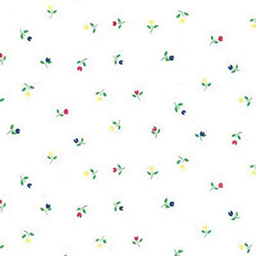 KITTRICH 03-291-12 Adhesive Shelf Liner, 18-Inch by 9-Feet, Tulip - color: Tulips, size: 18"W x 108"L