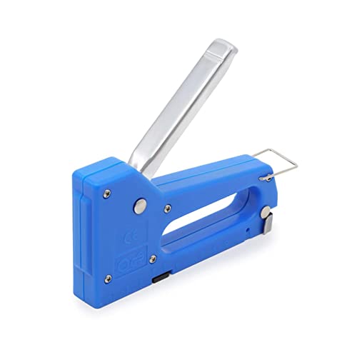 Dritz Home 9050 Light Duty Staple Gun, 5/16-Inch with 100 Staples , Blue - style: Light Duty Staple Gun