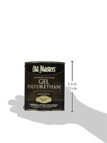 OLD MASTERS CLEAR SATIN Finish 1 Quart