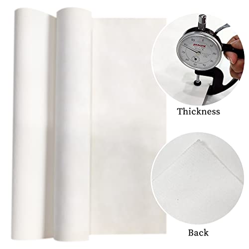 XHT 30 x 135 cm Suede PU Faux Leather Fabric, Soft Smooth Crafts Synthetic Fabric for DIY Handicraft Wallets Bags Making, White - color: White