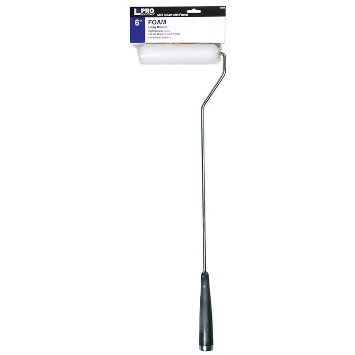 42659 Foam Mini-Roller Cover with Frame, Multi - size: 6" (22" Handle)