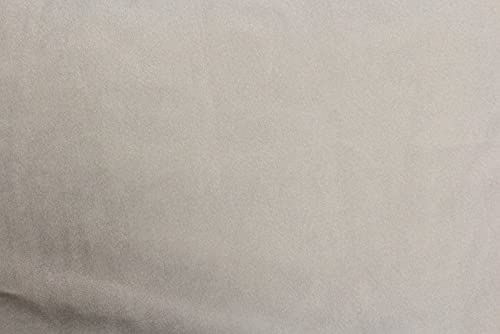 Velveteen Antique White, Soft Velvet Fabric Cut by The Yard, 72 Inch. in Width, Ideal Material for Upholstery Coaches and Chairs, Drapery, Pillows, Slipcovers, Tablecloths, Sewing, DIY, Arts & Crafts - color: Antique White, size: Cut by the Yard