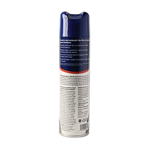 Guardsman Weather Defense Outdoor Wood Furniture Protector - 10 oz - Repels Moisture and Stains - 461900