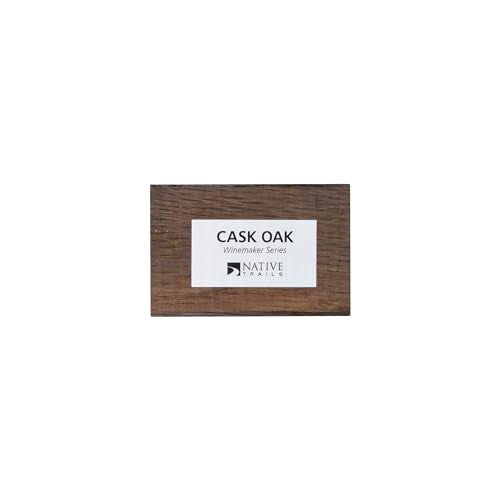Native Trails Winemaker Finish Sample Chip, 3" x 2" (Cask Oak) - color: Cask Oak