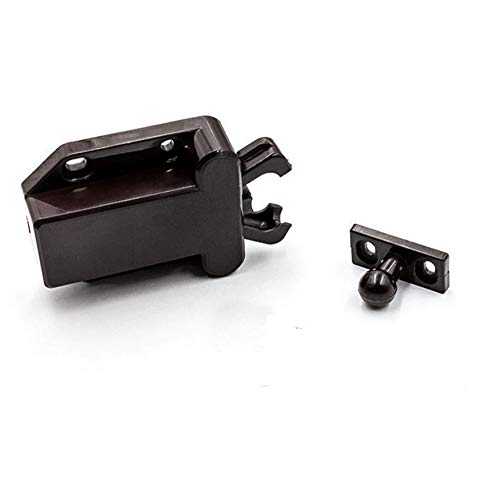 8 Pack Push Latch,Touch Latch Safe Push Latch,Rebound self-Locking Device,Open Catch Lock Drawer Cabinet Catch Touch Latch Cupboard Bedroom