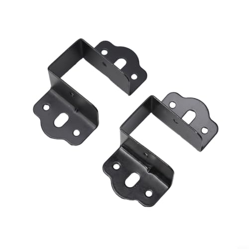Bed Frame Center Support Brackets, Bed Frame Brackets Adapter U-Shape Bed Supporters Hardware For Headboard And Footboard(32mm) - size: 32mm