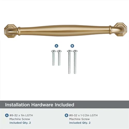 khtumeware 10 Pack 3 Inch(76mm) Brushed Gold Cabinet Pulls Matte Satin Gold Cabinet Handles Heavy Duty Solid Cabinet Hardware for Cupboard Drawer Pulls Dresser Handle - color: Brushed Gold, size: 3 inch Hole Center