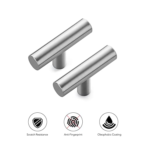 Ravinte Brushed Nickel Cabinet Pulls, Cabinet Handles, 2 Inch, 10 Pack - size: 2 Inch Length