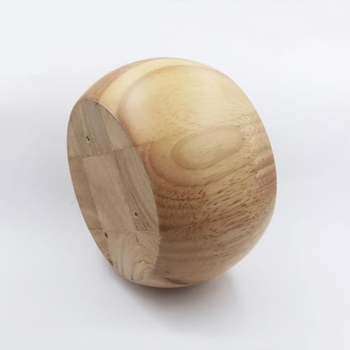 Wood Sofa Replacment Parts Natural Wood 2.7 Inch Funiture Legs Round Ball Shape Big Sofa Bun Feet Cabinet Legs Set of 4 (H: 2.7 inch) - size: H: 2.7 inch