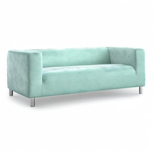Velvet Klippan Loveseat Cover Klippan Couch Cover Removable Slipcover-Mint - color: Velvet-mint, size: Velvet