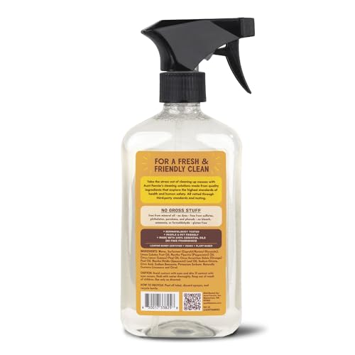 Aunt Fannie's All Purpose Wood Spray Cleaner, Lemon, 16.9 oz, Pack of 3 - size: 16.9 Fl Oz (Pack of 3)
