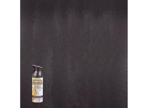 Rust-Oleum Universal Metallic Spray Paint, Black Stainless Steel - color: Black Stainless Steel, size: 11 Ounce (Pack of 1)