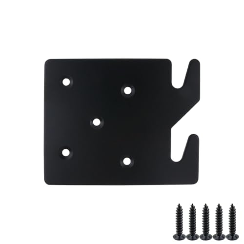 Heavy Duty Wood Bed Rail Hook Plates, Headboards and Foot-Boards with Screws, Bed Rail Fitting Bracket for Beds Frames, 4.2"x3.4"(LxW) - size: 4.2"x3.4"/107x86mm(LxW)