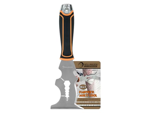 ROLLINGDOG 14-IN-1 Painter's Tool-Stainless Steel Paint Scraper
