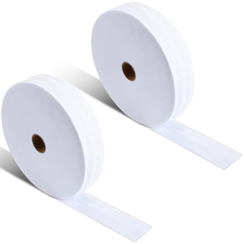SmoothNovelty 2 Rolls Cotton Blend Batting 2.25 Inch Wide
