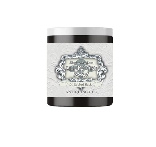 Heirloom Traditions Antiquing Gel - Oil Rubbed Black, 16 Fl Oz - color: Oil Rubbed Black, size: 16 Fl Oz (Pack of 1)