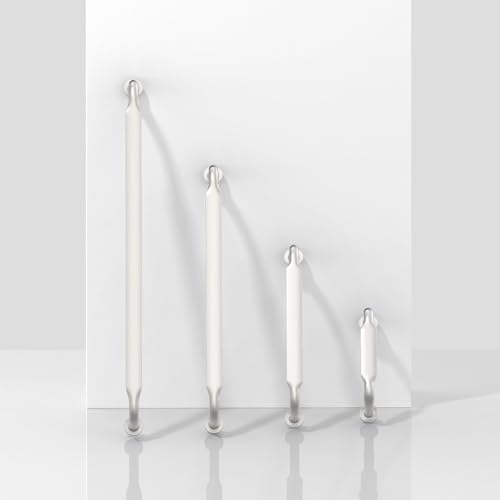 10 Pack Brushed Satin Nickel Cabinet Pulls 4 Inch(102mm) Kitchen Cabinet Handles Solid Zinc Alloy Cabinet Hardware Drawer Pulls - color: Brushed Satin Nickel, size: 4" Hole Center