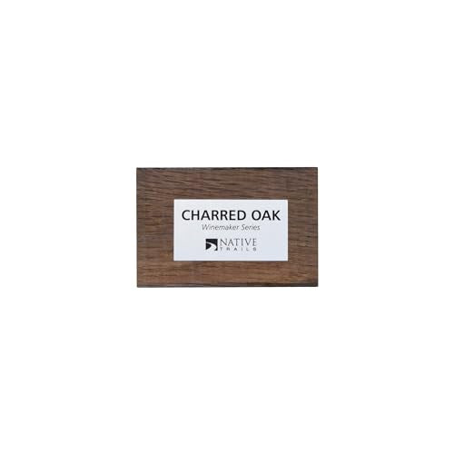 Native Trails Winemaker Finish Sample Chip, 3" x 2" (Charred Oak) - color: Charred Oak