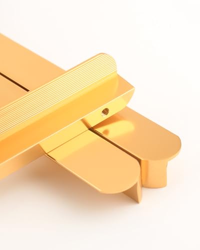 5 Pack Gold Kitchen Cabinet Handles 12.6 Inch(320mm) Hole Center Modern Furniture Extra Long Drawer Pull Handle Hardware bar pulls - color: Gold-5 Pack, size: 12.6 Inch(320mm)