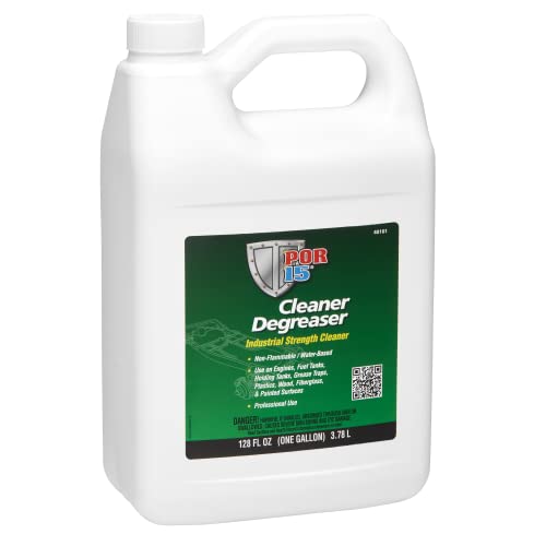 POR-15 Cleaner Degreaser, Non-flammable and Water Based, Removes Grease, Oil and Surface Debris, 1-gallon - size: 128 Fl Oz (Pack of 1)