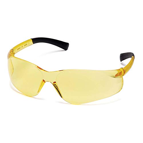 Pyramex Ztek Safety Glasses ANSI Z87+ - color: Amber Frame/Amber Lens, size: One Size (Single)