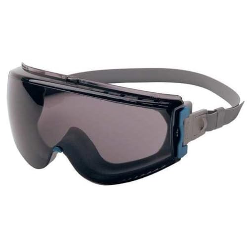 Uvex Honeywell Home Uvex Stealth Safety Goggles with Gray Uvextreme Anti-Fog Lens, Teal & Gray Body & Neoprene Headband (S39611C) - color: Gray Lens, style: Uvextreme Coating W/Teal Body & Neoprene Headband