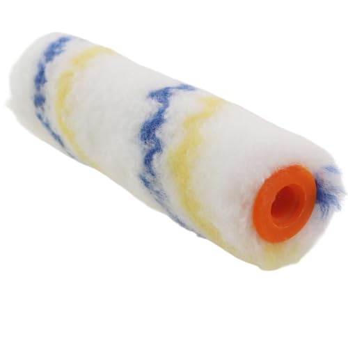 10PCS 4 Inch Plush Roller Brush Head Microfiber Paint Roller for Changing Furniture Colors Model Panel Wooden Ornaments Small Wrought Iron Pieces