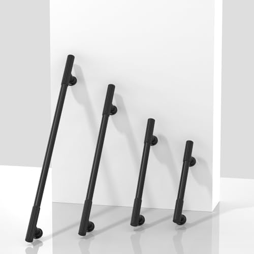 10 Pack Matte Black Cabinet Pulls 3.75 Inch(96mm) Kitchen Cabinet Handles Solid Zinc Alloy Cabinet Hardware Drawer Pulls - color: Matte Black, size: 3.75" Hole Center