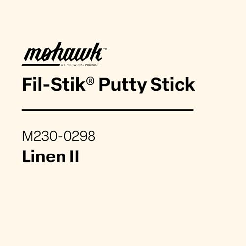 Mohawk Fil-Stik, Wax Putty Stick for Wood Repair, Linen II, M230-0298, 1 Count - color: Linen II