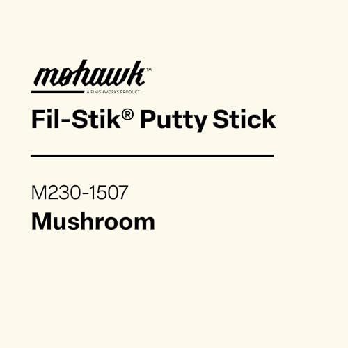 Mohawk Fil-Stik, Wax Putty Stick for Wood Repair, Mushroom, M230-1507, 1 Count - color: Mushroom