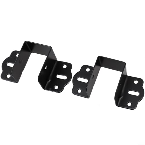 Bed Frame Center Support Brackets, Bed Frame Brackets Adapter U-Shape Bed Supporters Hardware For Headboard And Footboard(35mm) - size: 35mm