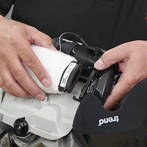 TREND Airshield Pro Respirator and Ear Defender Bundle, Powered Air Circulating Dust Protection with Clip-On Hearing Protection for Woodworking, Full Face Shield Design, AIR/PRO/D2 - style: Mask & Ear Defenders