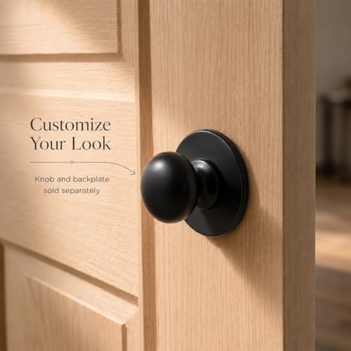 trust4care 2-Pack Matte Black Wide Base Bifold Closet Cabinet Knobs Pulls - color: Black, size: Set of 2