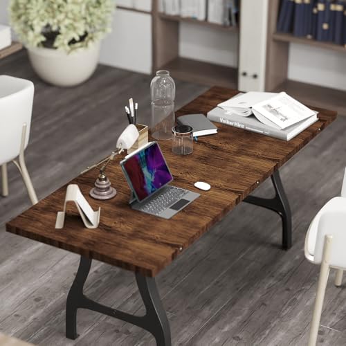 Timeet Wood Grain Peel and Stick Wallpaper Brown Wood Contact Paper Self Adhesive Removable Waterproof Vinyl Film Wooden Wallpaper for Countertops Cabinets Furniture Desk Walls 17.7"x 80" - color: Brown, size: 17.7" x 80"