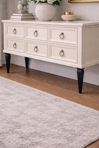10 Inch Square Solid Beech Wood Replacement Furniture Legs, Set of 4, Wooden Feet Mid Century Modern, Unfinished Legs for Sofa, Couch, Armchair, Ottoman, Cabinet, TV Stand, Dresser - size: 10" / 25cm