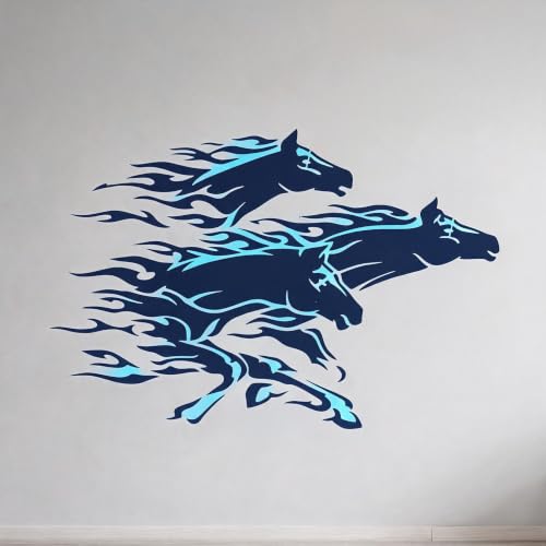 TIAMECH A4 Reusable Running Wild Galloping Horse Stencil for Painting - color: Running Wild Galloping Horse