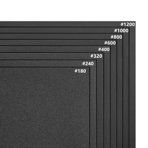 20Pcs Wet Dry Sandpaper Sheets Grit 600, 9’’ x 11’’ Premium Silicon Carbide Auto Sand Paper - size: Grit 600