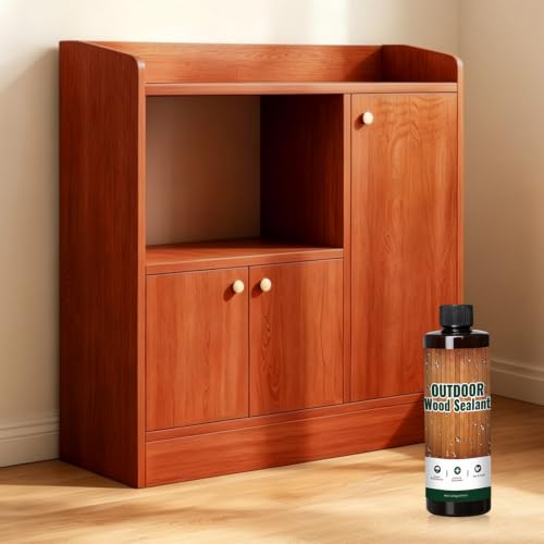 Penetrating Wood Stain and Sealer in One - 8.8 oz & Natural Cedar - color: Natural Cedar, size: 8.8 oz