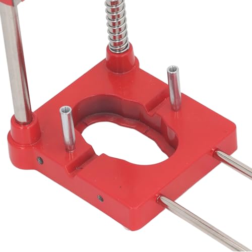 Adjustable Drill Locator Woodworking Hole Punch Template for Precision Drilling Cabinet Furniture Assembly