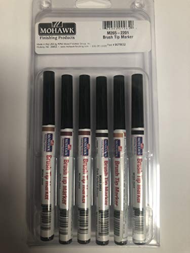 Brush Tip Graining Marker 6 Pack Assortment #1