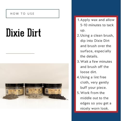 Dixie Belle Paint Company Dixie Dirt - Ash (4 oz) - color: Ash