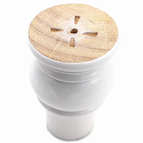 4 Inch Solid Wood Replacement Furniture Sofa Couch Legs Bun Feet Set of 4 - color: White