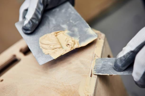 Aqua Coat Water Based Wood Putty, Easy to Sand, Tintable, Quick Drying, Paintable (Quart) - size: Quart